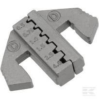 Užspaudimo matricų rinkinys izoliuotiems laidų antgaliams, mažas AWG, 0,5–4 mm² LAT2000DKR