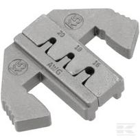 Užspaudimo matricų rinkinys atviro tipo Deutsch antgaliams (DT M serija), 0,5–1,5 mm² LAT2000K5KR
