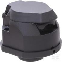 Plastikinis 7 kontaktų lizdas + tvirtinimo komplektas LA403091