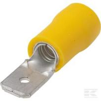 Peilinis gnybtas, vyriškas, geltonas, 4-6mm² 6.3x0.8mm (50 vnt.) LA9320CKR