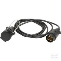 Kabelis 7-pole plug/socket 2.8 m LA404107