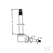 Dešinysis šarnyro kaištis (spindle) AV102531