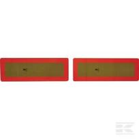 Žymėjimo lentų komplektas 566x197 mm KL3 WB3787900KL3RR