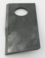 Dešinysis šienapjovės peilis (RH), 106 × 49 × 3 mm, skylė Ø21 mm, tinka Claas, 25 vnt., 0001042670KR
