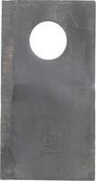 Dešinysis šienapjovės peilis (RH), 90 × 50 × 4 mm, skylė Ø19 mm, tinka Krone, 25 vnt., 001448261KR