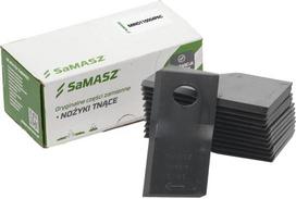 Šienapjovės peilių komplektas, 12 vnt., dešinysis (RH), 110 × 49 × 4 mm, 11026