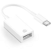 RoGer GL-161 USB-C OTG Adapter USB 3.0 / 12cm RO-GL-161-WH