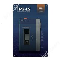 Walkman - Tps-L2 Modelis 1 Metalinės Plokštės Sieninė Kavinė Sieninė personalizuotos Plokštelės Skardos plokštė Plakatai 20x30cm