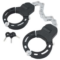 Electric Scooter Bike Lock Bicycles Chain Locking with Key, Heavy Duties Handcuff Chain Locking for Mountain Bicycles 1