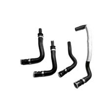Patvarus-4 vnt./komplektas Šildytuvo vandens žarnos įleidimo žarna, išleidimo žarna Volvo S40 V50 C70 2004-2010 30636951 30636952 30636954 30636987 juoda