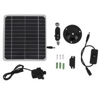 50W Solar Powered Water Pump Solar Panel Kit 24 Hour Operation Solar Panel Water Fountain Pump Kit With Switch Adjustment For juoda