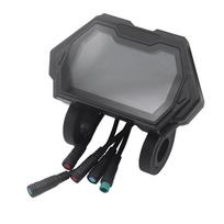 48V Elektrinio paspirtuko LCD ekranas prietaisų skydelis KUGOO Kukirin G2 PRO LCD ekranui Skaitmeninis matuoklis Paspirtuko dalys-A87Q juoda