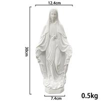 Gvadalupės Mergelės figūrėlė Mergelės Marijos statula Religinės dovanos Ornamentas Dievo Motina Namų dekoravimo skulptūros priedai