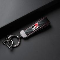 Automobilio raktų pakabukas Toyota GR Sport RAV4 C-HR Supra Yaris 86 Corolla Camry Highlander Avensis Prado Prius Automobilio raktų žiedai Aksesuarai juoda