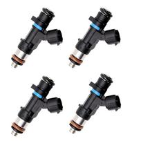 4 vnt. automobilio kuro purkštuko antgalis 0280158071, 06A906031CE, skirtas VW Caddy III 2.0L 2006-2015 Touran 2.0L 2006-2009-A87Q juoda