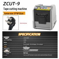 ZCUT-9 Pažangus automatinis juostos pjaustytuvas maskavimo ir lipnioms juostoms gray