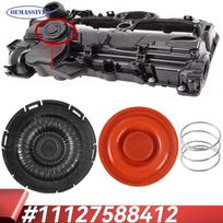 PCV vožtuvo dangtelis 11127588412 Karterio slėgio reguliatorius BMW 3 5 serijai 320i 520i 525i X1 X3 X5 su N20 N46 N52 varikliu