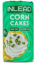 Inlead Corn Cakes 120g kukurūzų trapučiai Green Onion