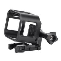 Patvarus apsauginis rėmelio korpusas dėklas Gopro Hero 4/5 Session veiksmo kamerai juoda