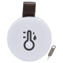 Elektroninis Bluetooth 5.0 Temperatūros Drėgmės Matuoklis Monitorius Mini Belaidis Termometras Higrometras Šiltnamiui balta