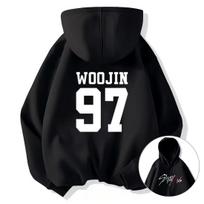 Hot Vintage Graphics Print Stray Kids Hoodie Women Men Casual Hip Hop Streetwear Long Sleeve Fleece Pullover Unisex Sweatshirts S