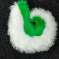 New Furry Big Curly Shiba Inu Tail Wolf Tails Fursuit Girl Plush Faux Fur Wolf Tail Fancy Dress Anime Lolita Cosplay Accessories 60cm