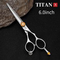 TITAN profesionalios plaukų žirklės kirpėjo žirklės kirpimo retinimo 6 colių 440c plienas