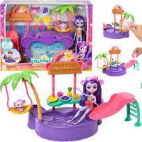 Enchantimals lėlės beždžionėlės baseino rinkinys, HTW73