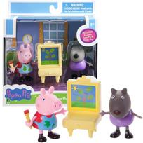 Peppa Pig figūrėlių rinkinys „Dailės pamoka”