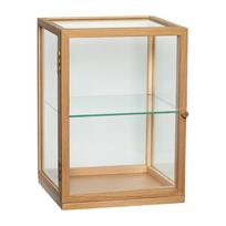Vitrina natūralios spalvos iš ąžuolo 30x42x30 cm Poetic – Hübsch