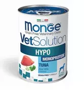 Monge VetSolution Dog Wet Hypo Mono Tuna konservai šunims, 6x400 g