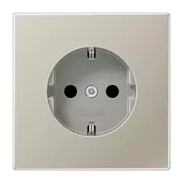 JUNG Lizdas SCHUKO spalva Nerūdijantysis plienas 16A 250V, ES1520
