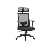 Ergonomiška kompiuterio kėdė | Kėdė su tinkliniu audiniu | Juoda