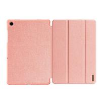 Rožinis atverčiamas dėklas "Dux Ducis Domo" planšetei Samsung Tab A9 Plus/A11 Plus 11.0