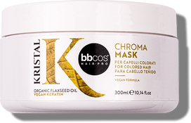 BBCOS CHROMA kaukė dažytiems ir balintiems plaukams su keratinu 300 ml