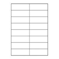 Lipnios etiketės Avery Europe, A4, 105x37mm, 16 etikečių lape, be rėmelio, 100 lapų