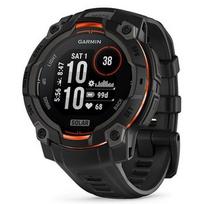 Garmin Instinct 3 - 45mm Solar juodas išmanusis laikrodis su juodu dirželiu