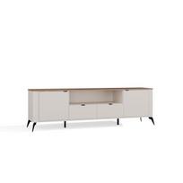 TV staliukas TopEshop Cordoba 2S2S, smėlio spalvos