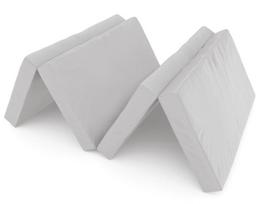 Sulankstomas gimnastikos čiužinys SANRO 200x100x10 cm pilkas ( 4 dalių), -