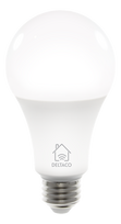 Išmani lemputė DELTACO SMART HOME LED, E27, WiFI 2.4GHz, 9W, 810lm, 2700K-6500K, 220-240V /SH-LE27W