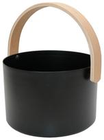 Pirties kubiliukas SAUNIA, 6 l, aliuminio, juodos sp., beržo rankenėlė