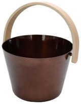 Pirties kubiliukas SAUNIA, 5 l, aliuminio, konjako sp., beržo rankenėlė