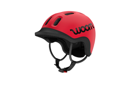 Dviratininko šalmas WOOM kids - 50-53 cm (S) -Red