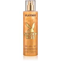 Playboy Sweet Kiss kūno purškiklis su blizgučiais moterims 250 ml