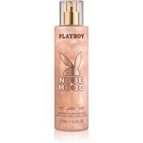 Playboy Nude Mood kūno purškiklis su blizgučiais moterims 250 ml