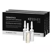 KESSNER LAB ampulių rinkinys: Probiotic, Moisturising & Caffeine, 3 × 10 × 10 ml.