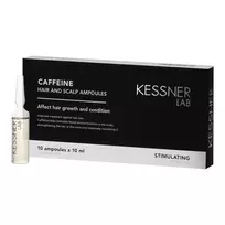 KESSNER LAB Caffeine, stiprinančios ir skatinančios sveikesnį plaukų augimą ampulės, 10*10 ml.