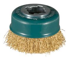 Makita D-73433 Cup Brush, Crimped Wire, 75 mm, X-LOCK