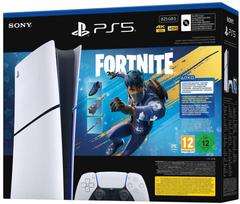 „Sony PlayStation 5 Digital Edition“ 825GB + „Fortnite Flowering Chaos“ – Baltas