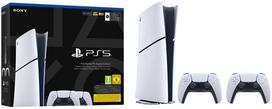 Sony Playstation 5 Slim Digital 825GB Wi-Fi Juodas, Baltas